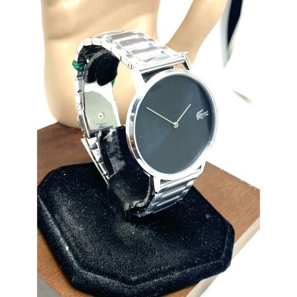 Lacoste Men's Watch 2011305 Quartz Blue Dial Silver Stainless Steel 40mm - Picture 13 of 13